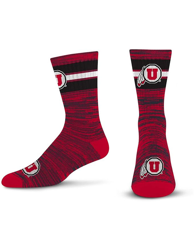 NCAA Utah Utes Socks